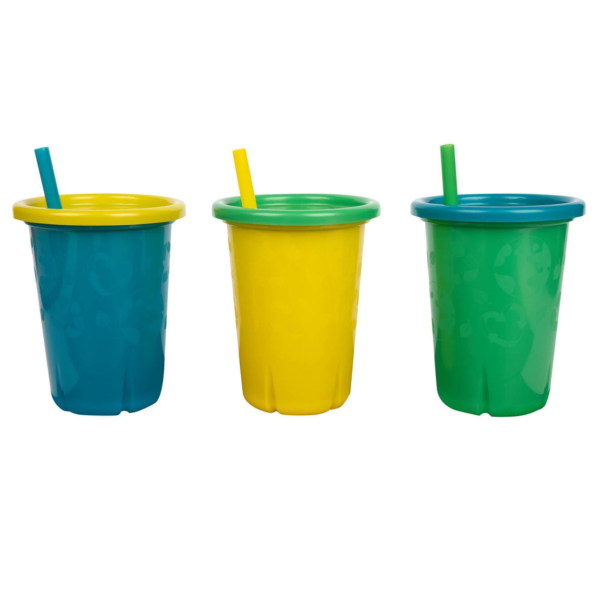 The First Years GreenGrown Straw Cups 3 x 296ml Blue — BambiniJO Jordan