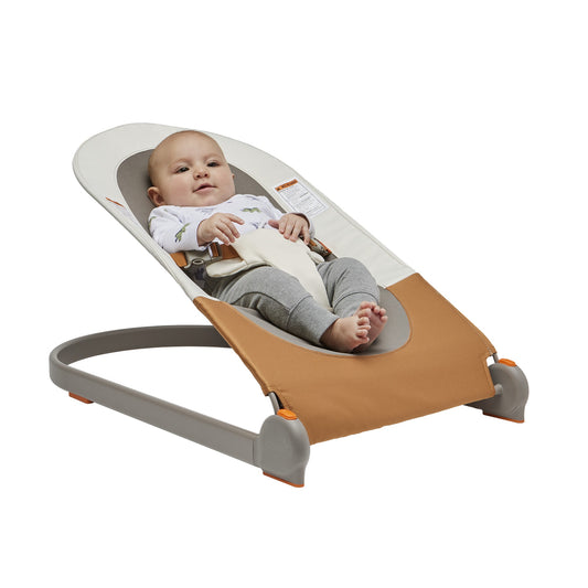 Boon SLANT Portable Baby Bouncer Brown — BambiniJO Jordan