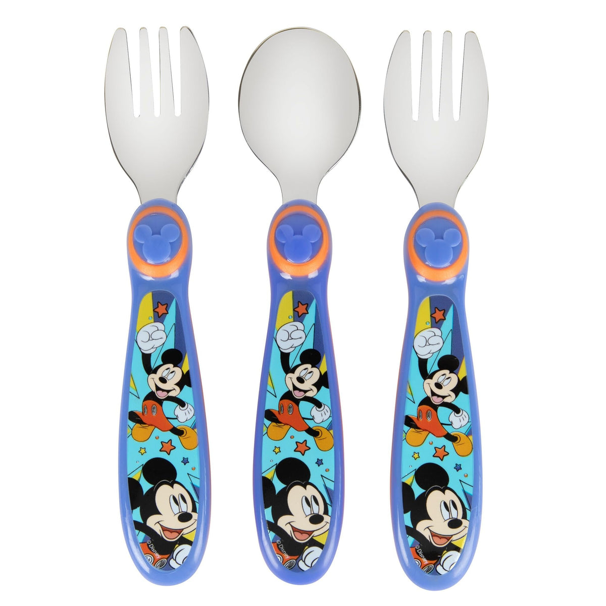 Disney Mickey Mouse Kids Flatware 3 Pcs — BambiniJO Jordan