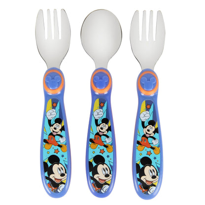Disney Mickey Mouse Kids Flatware 3 Pcs — BambiniJO Jordan