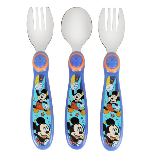 Disney Mickey Mouse Kids Flatware 3 Pcs — BambiniJO Jordan