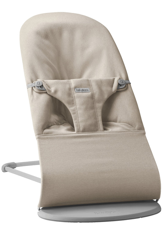 BabyBjörn Bouncer Bliss Woven Light Beige — BambiniJO Jordan