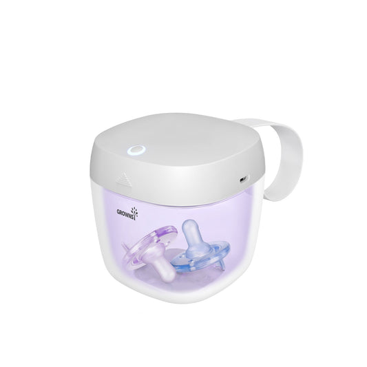 Grownsy Portable UV Pacifier Sterilizer White — BambiniJO Jordan