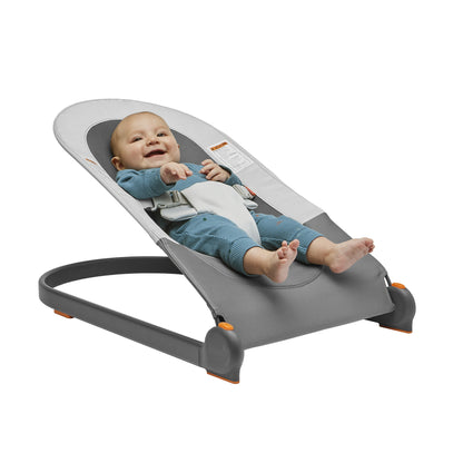 Boon SLANT Portable Baby Bouncer Grey — BambiniJO Jordan