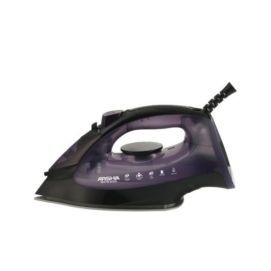 Arshia Steam Iron 2200W, Dark Purple BambiniJO Jordan