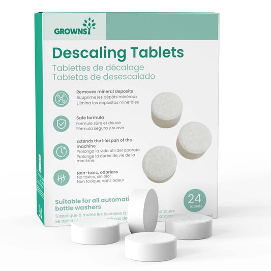 Grownsy Descaling Tablets for Baby Appliances 24 Pcs — BambiniJO Jordan