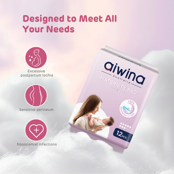 Aiwina - Maternity Pads - 12 Count Aiwina - Maternity Pads - 12 Count