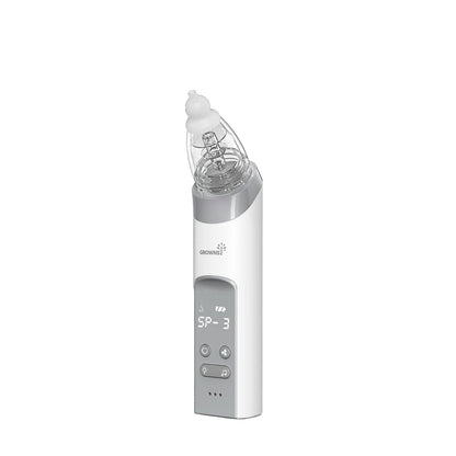 Grownsy Electric Nasal Aspirator with 3 Soft Tips Grey — BambiniJO Jordan
