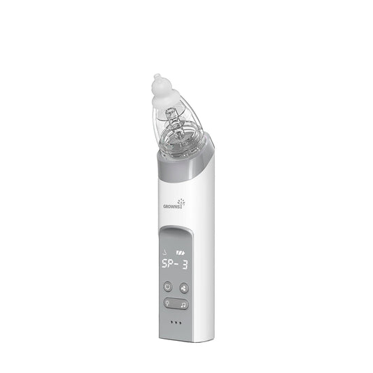 Grownsy Electric Nasal Aspirator with 3 Soft Tips Grey — BambiniJO Jordan