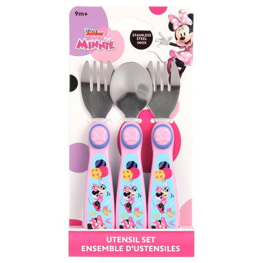 Disney Minnie Mouse Kids Flatware 3 Pcs — BambiniJO Jordan