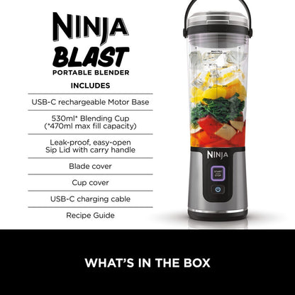 Ninja Blast on-the-go Blender - Black — BambiniJO Jordan