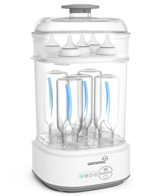 Grownsy Compact Bottle Sterilizer & Dryer Grey — BambiniJO Jordan