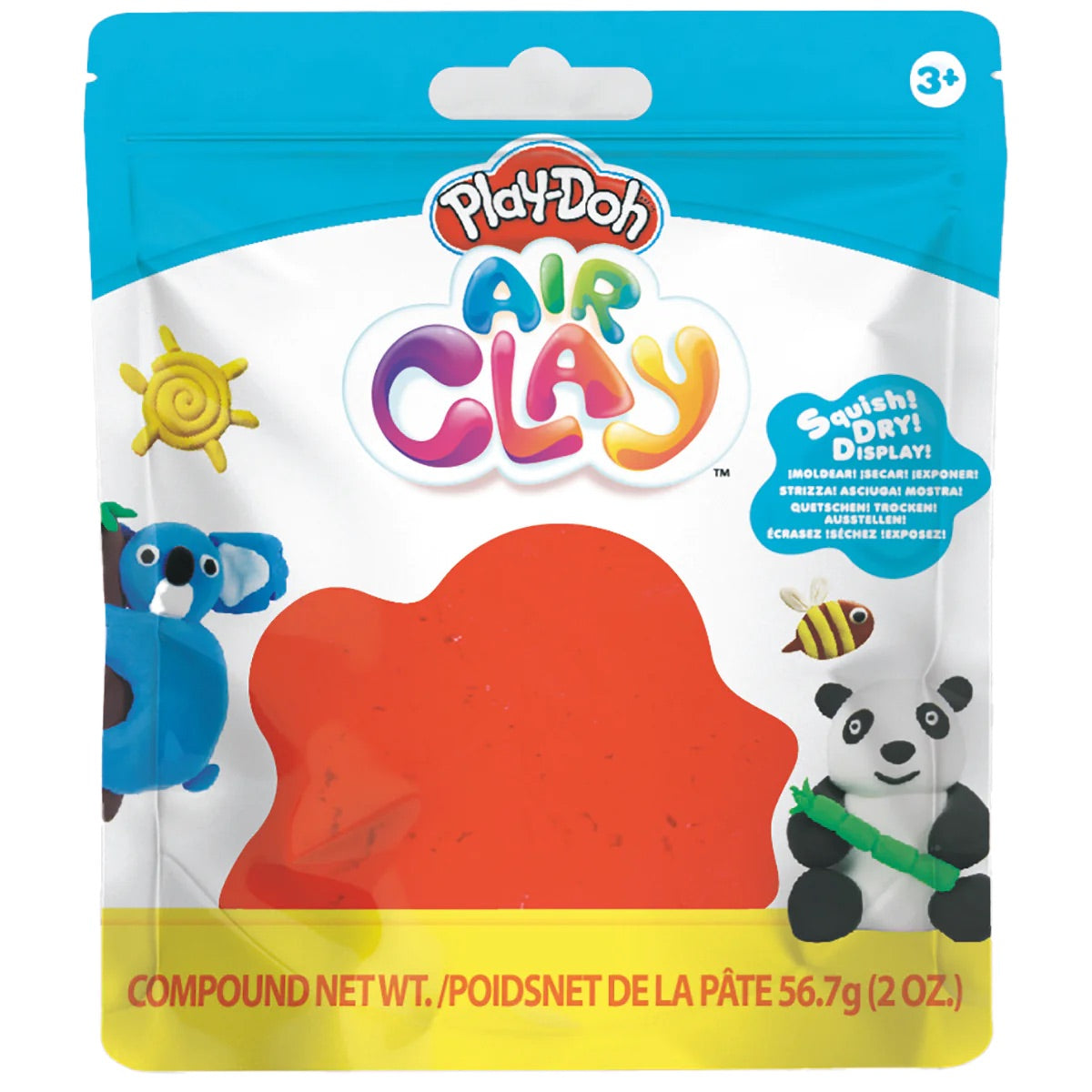 Play-Doh - Air Clay Red 2oz Play-Doh - Air Clay Red 2oz