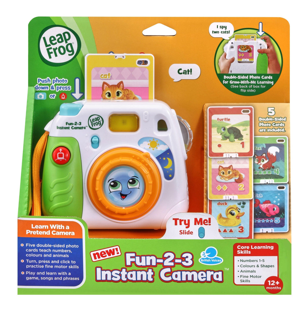 LeapFrog Fun-2-3 Instant Camera 1-4Y — BambiniJO Jordan