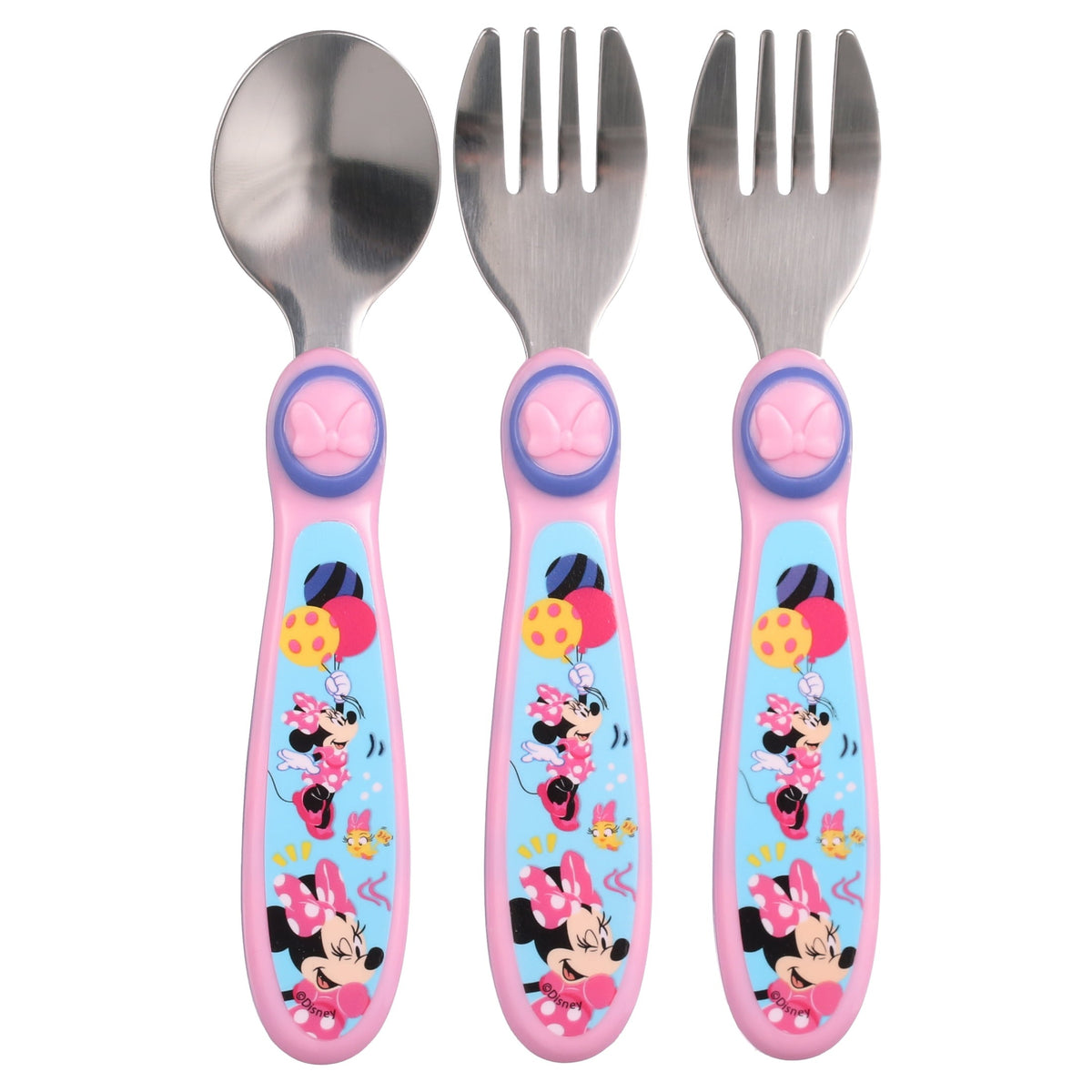 Disney Minnie Mouse Kids Flatware 3 Pcs — BambiniJO Jordan