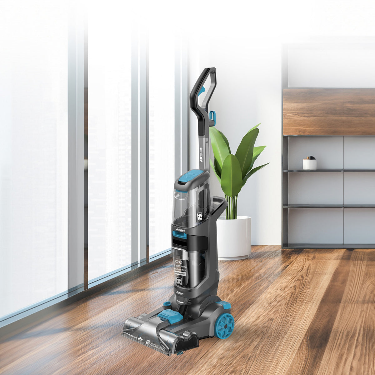 Arshia Carpet Washer 800W, 2.1L Tank BambiniJO Jordan