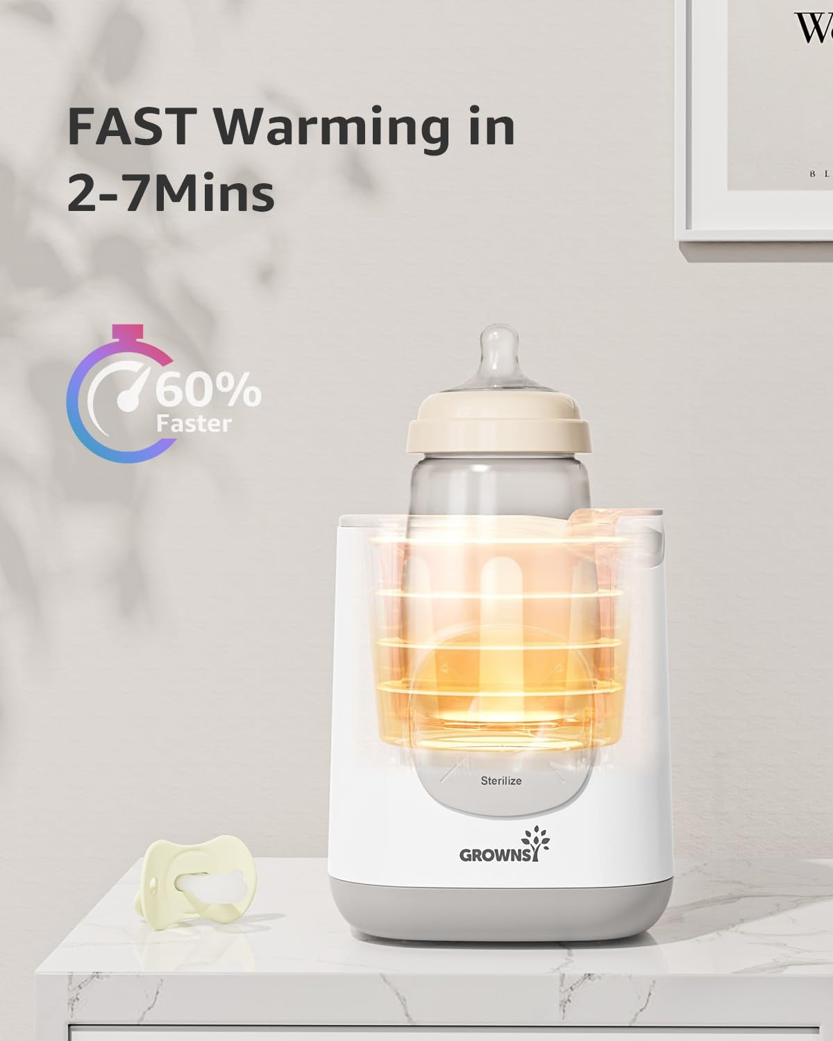 Grownsy 10-in-1 Smart Bottle Warmer — BambiniJO Jordan