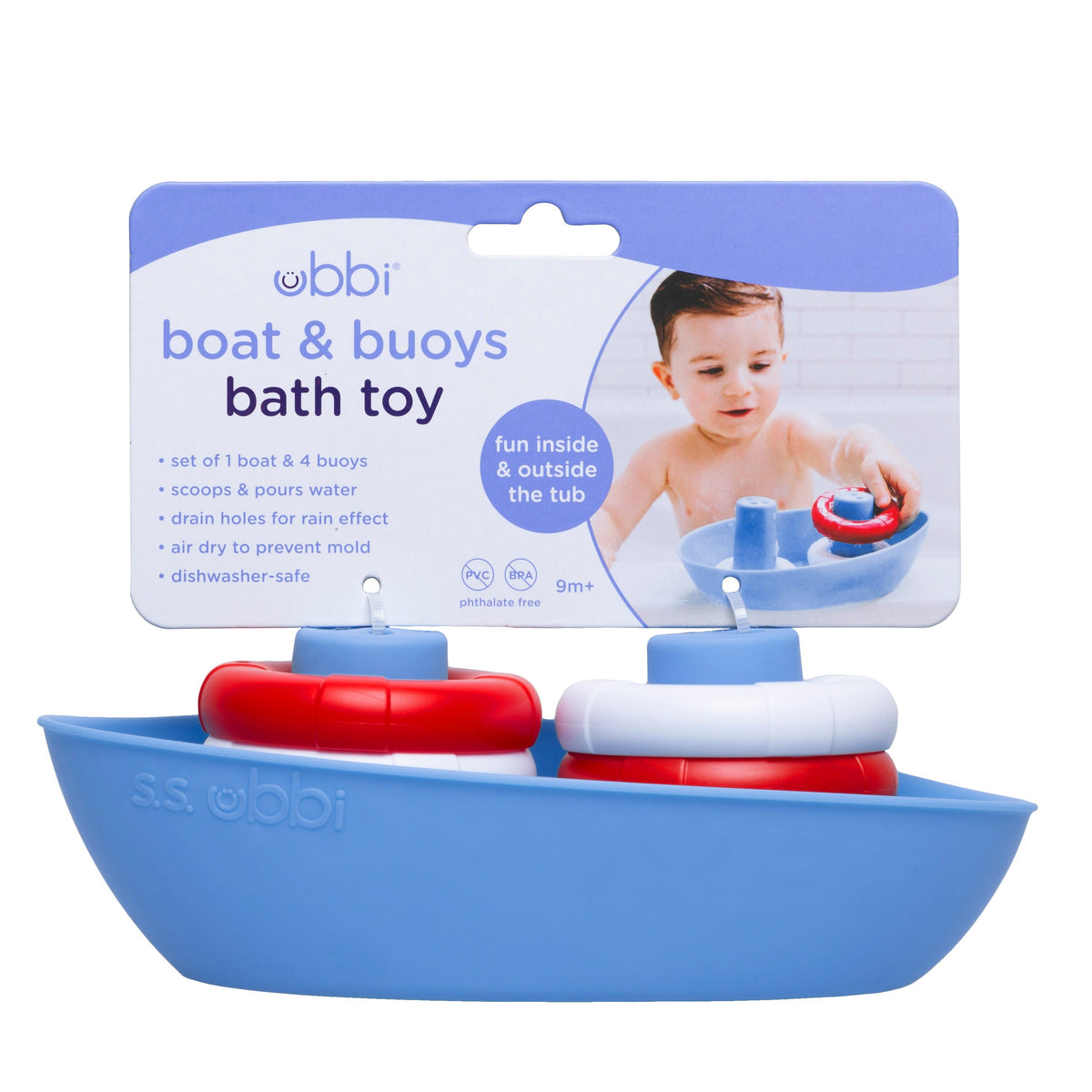 Ubbi Boat & Buoys Bath Toy — BambiniJO Jordan