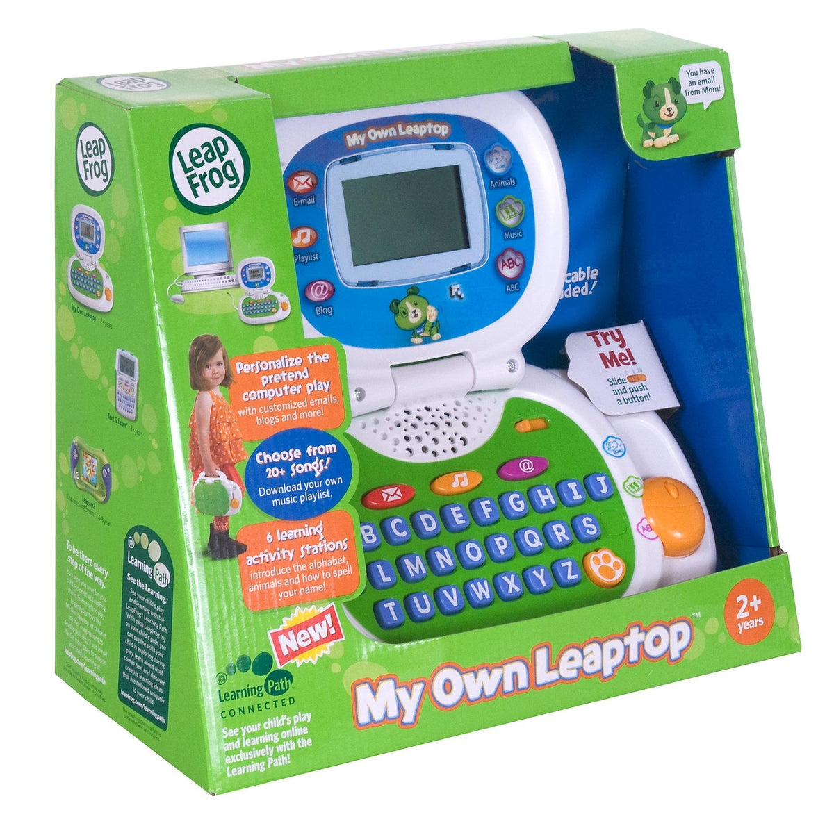 LeapFrog My Own Leaptop Green 2-4Y — BambiniJO Jordan