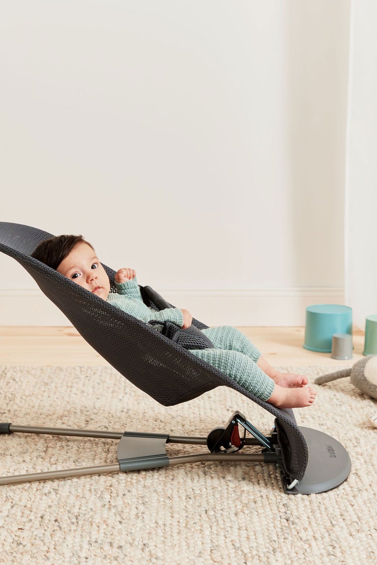BabyBjörn Bouncer Bliss Mesh Anthracite — BambiniJO Jordan
