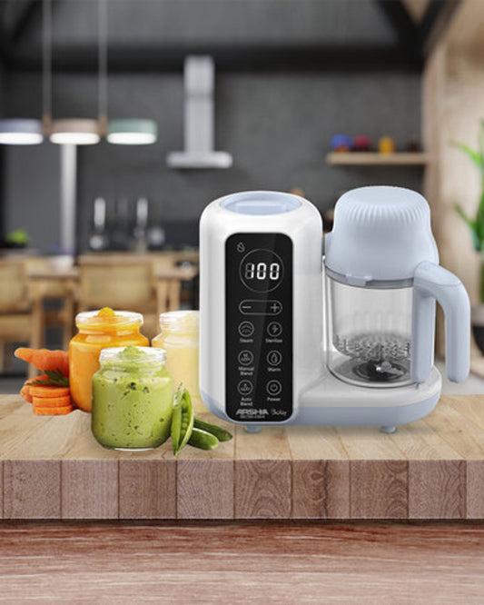 Arshia 7-in-1 Baby Food Processor Steam & Blend BambiniJO Jordan