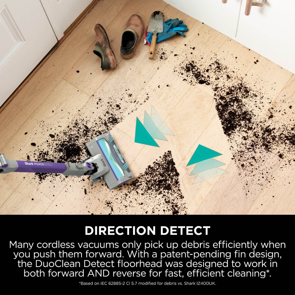 Shark PowerDetect Pet Cordless Vacuum - 70-Minute Run Time - Java Grey — BambiniJO Jordan