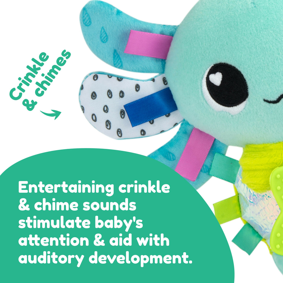 Lamaze Alise the Axolotl Clip & Go 0-12M — BambiniJO Jordan