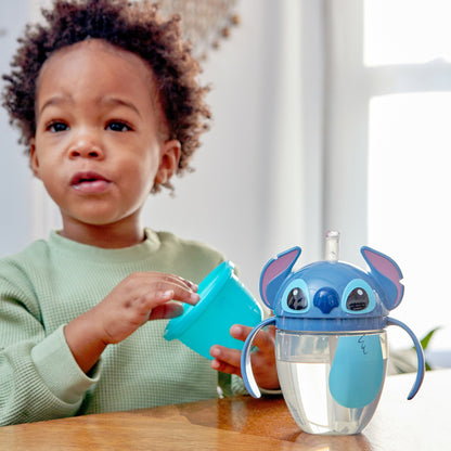 Disney Stitch Flip Top Straw Trainer Cup 207ml — BambiniJO Jordan
