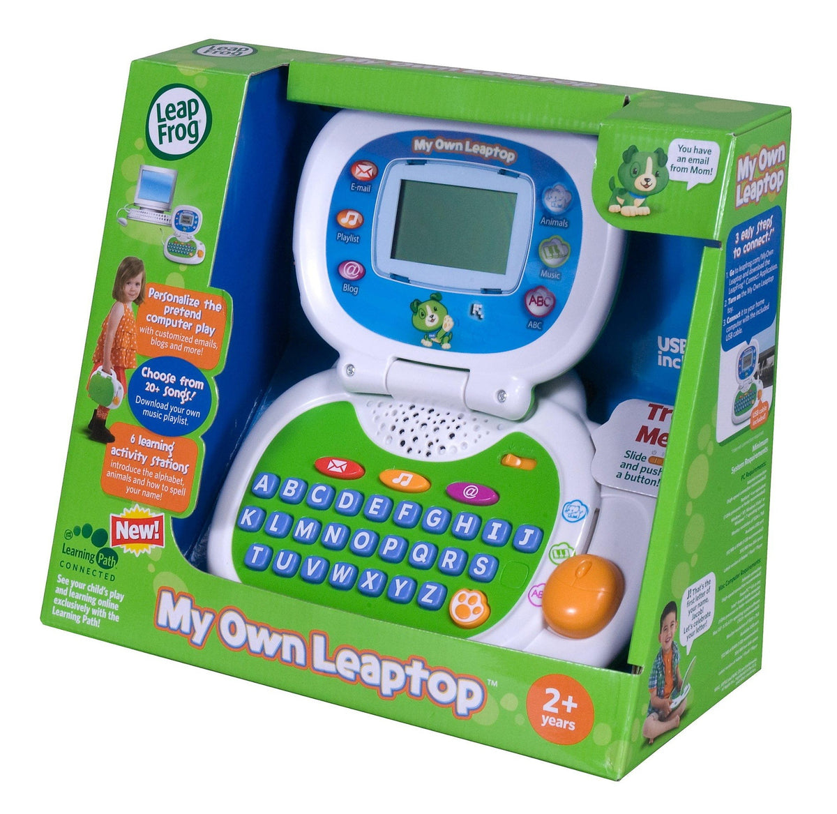 LeapFrog My Own Leaptop Green 2-4Y — BambiniJO Jordan