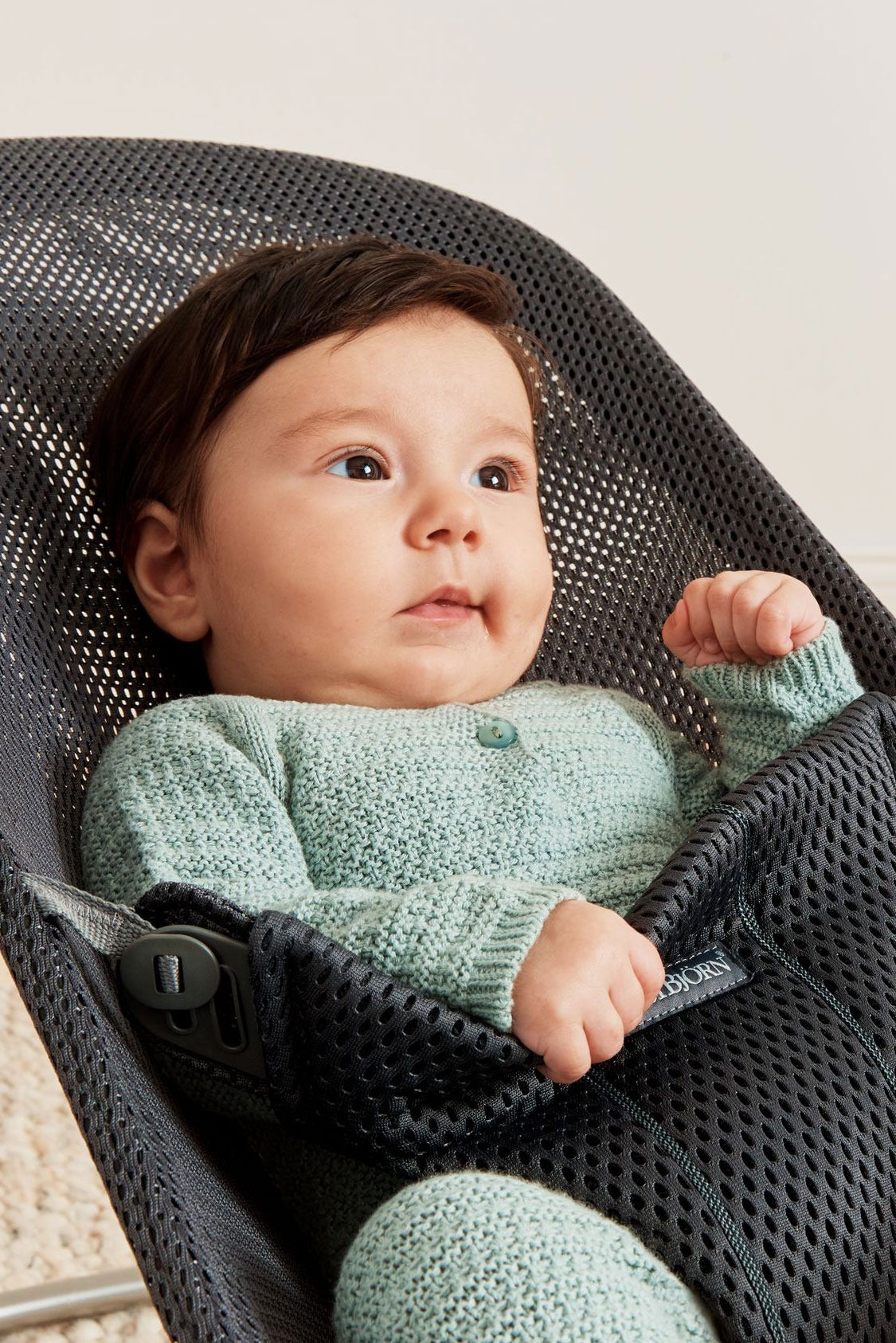 BabyBjörn Bouncer Bliss Mesh Anthracite — BambiniJO Jordan