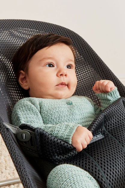BabyBjörn Bouncer Bliss Mesh Anthracite — BambiniJO Jordan