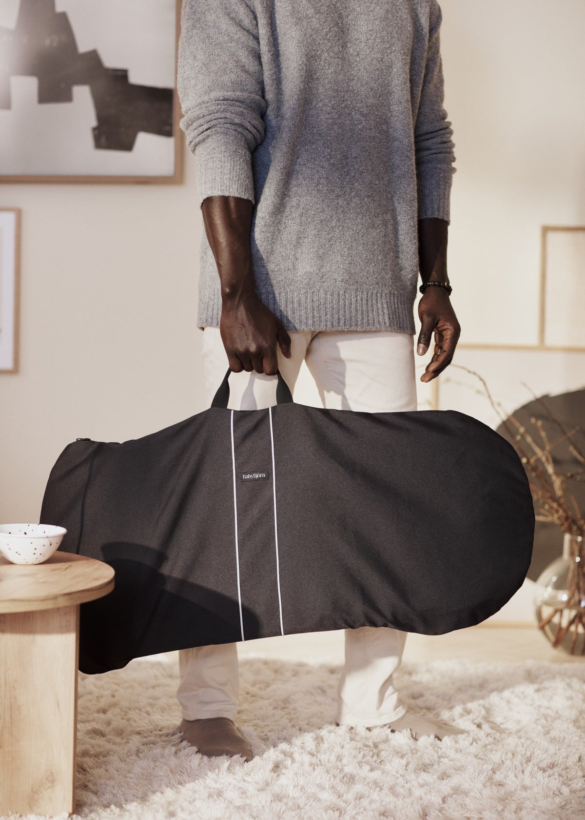 BabyBjörn Transport Bag for Bouncer Black — BambiniJO Jordan