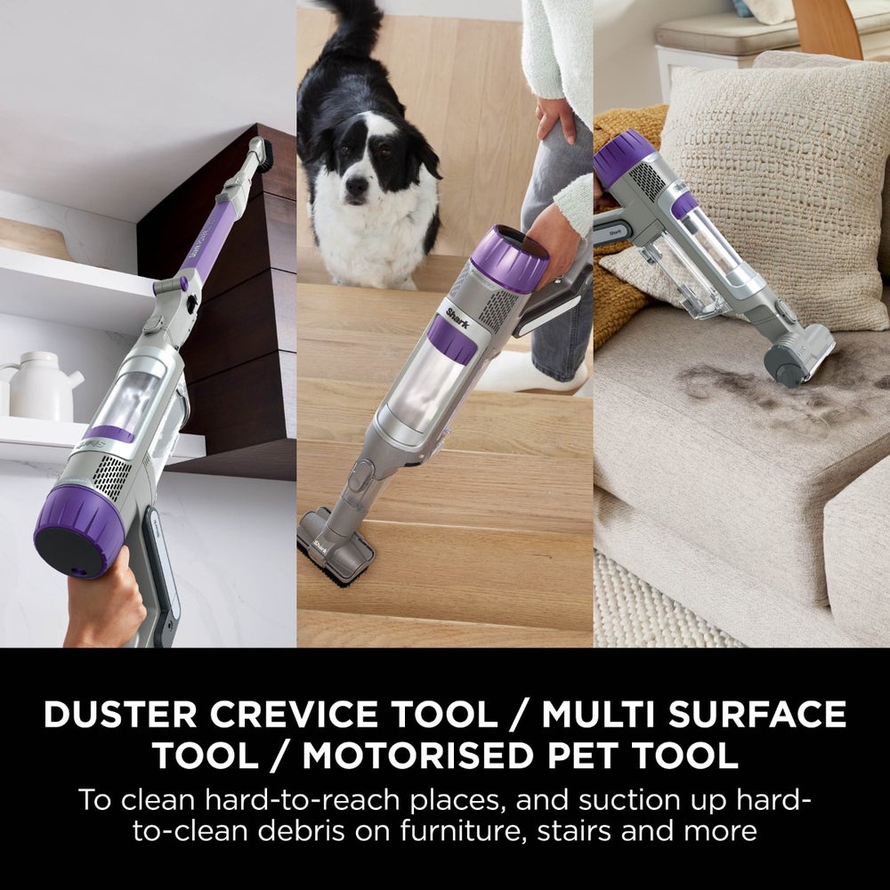 Shark PowerDetect Pet Cordless Vacuum - 70-Minute Run Time - Java Grey — BambiniJO Jordan