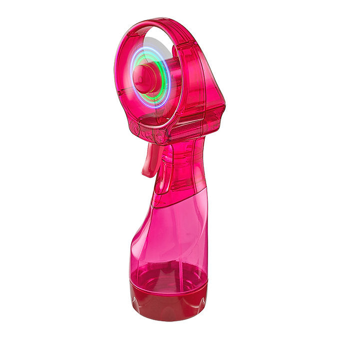 O2COOL LED Misting Fan - Raspberry