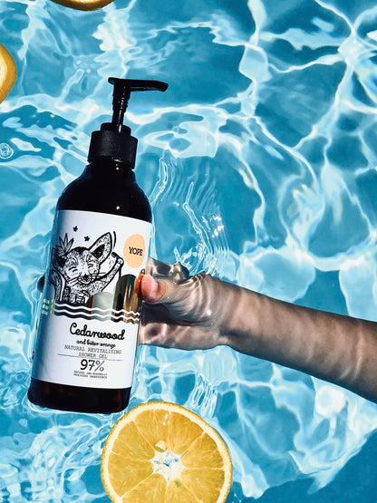 YOPE Natural Shower Gel Cedarwood And Bitter Orange 400ml