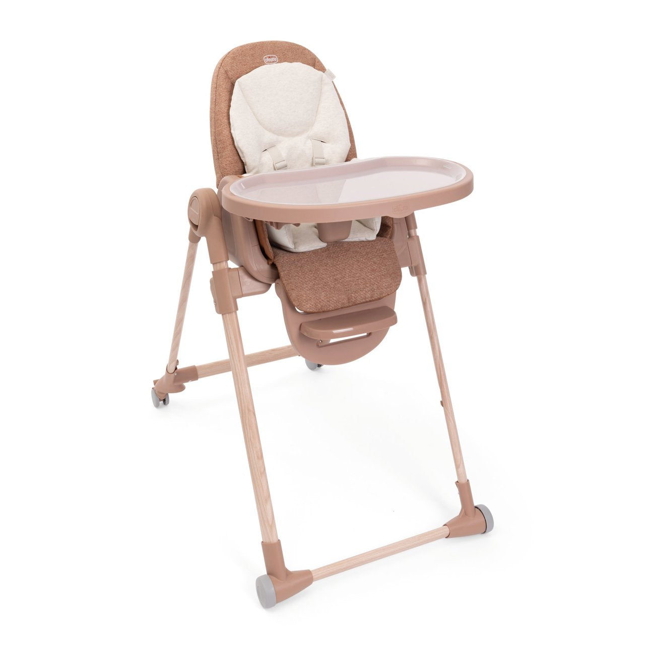 Chicco Polly Armonia Highchair - Terracotta