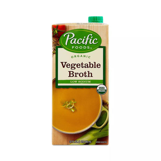 Low Sodium Vegetable Broth 946ml