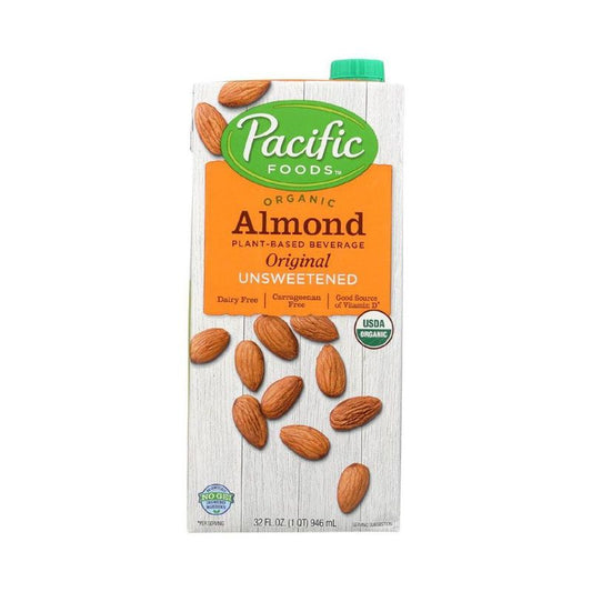 Organic Unsweetened Almond Original 946ml - Gluten Free