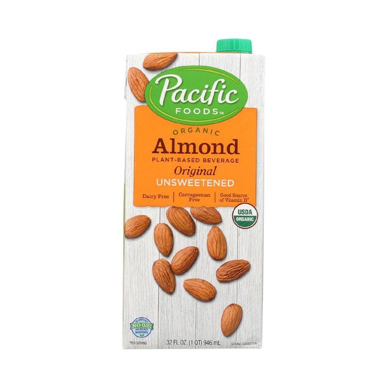 Organic Unsweetened Almond Original 946ml - Gluten Free