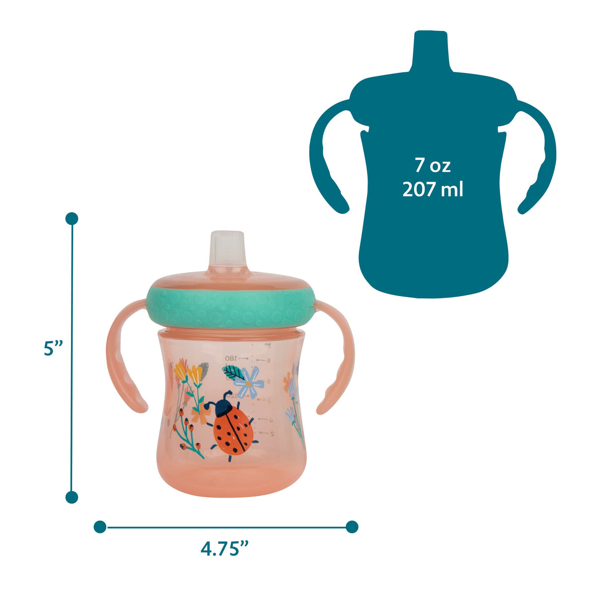 The First Years Soft Spout Trainer Cups 2 x 207ml — BambiniJO Jordan