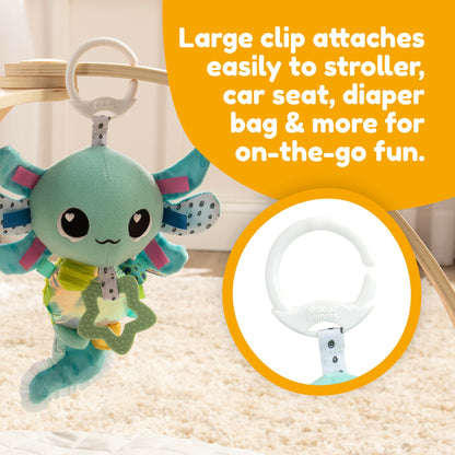 Lamaze Alise the Axolotl Clip & Go 0-12M — BambiniJO Jordan