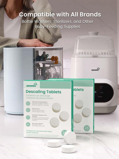 Grownsy Descaling Tablets for Baby Appliances 24 Pcs — BambiniJO Jordan