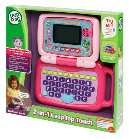 LeapFrog 2-in-1 LeapTop Touch Pink 2-5Y — BambiniJO Jordan