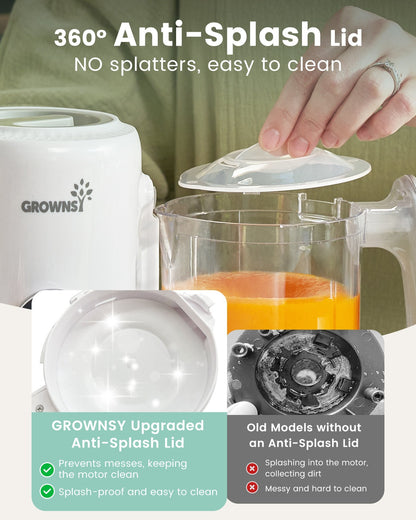 Grownsy Steam & Blend Baby Food Maker White — BambiniJO Jordan