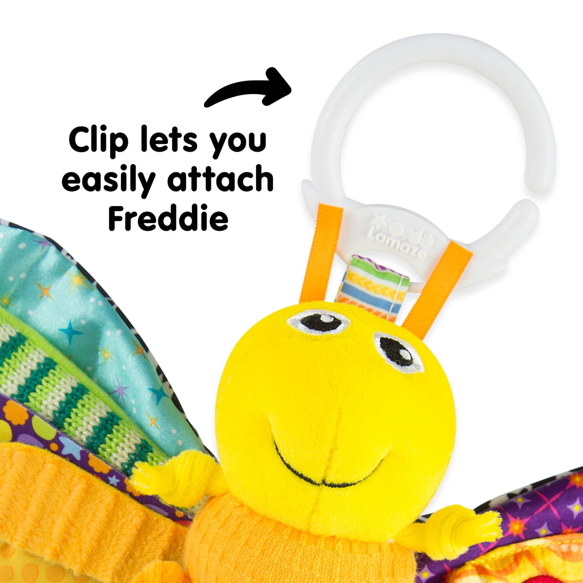 Lamaze Freddie the Firefly Clip & Go 0-12M — BambiniJO Jordan