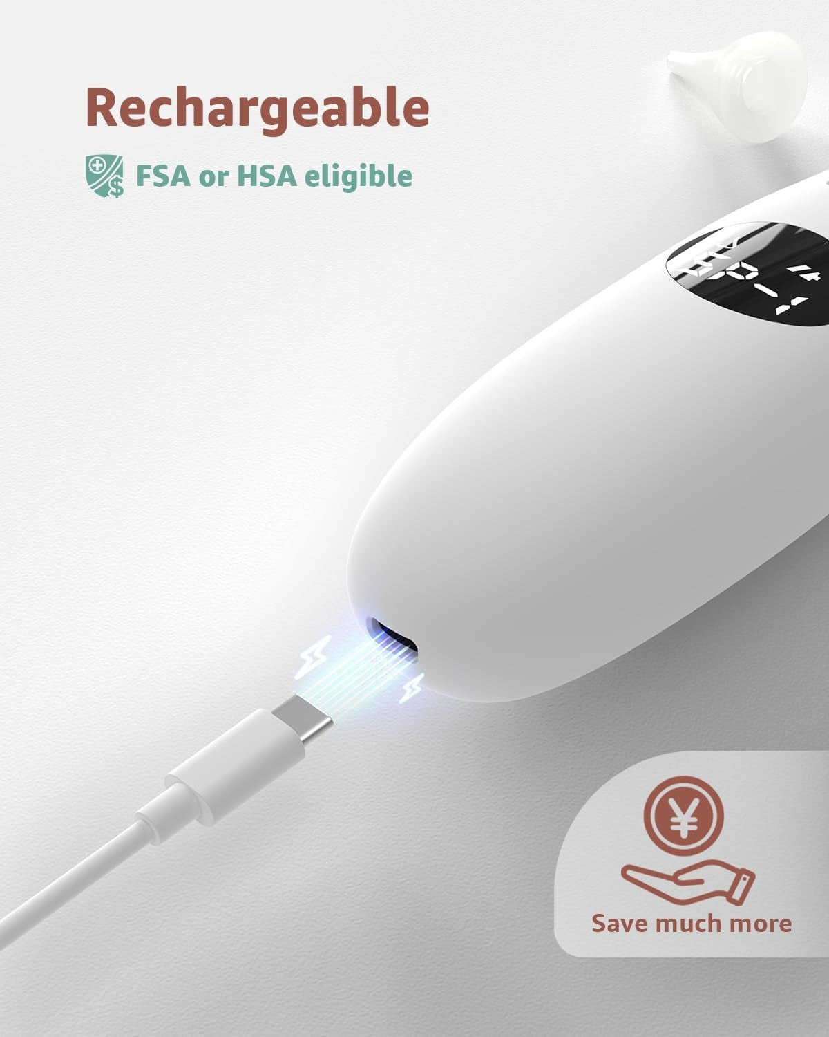 Grownsy 3-Mode Electric Nasal Aspirator White — BambiniJO Jordan