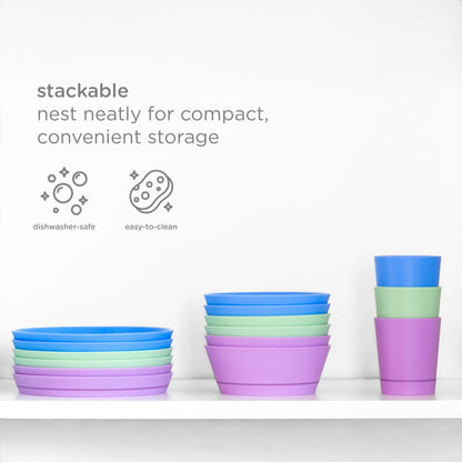 Ubbi Suction Plate Set 2 Pcs Purple — BambiniJO Jordan