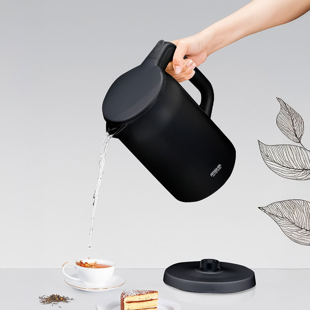 Arshia Electric Kettle 1.7L, Black BambiniJO Jordan