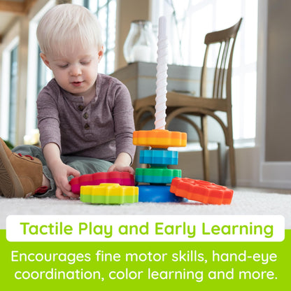 Fat Brain Toys SpinAgain Stacking Toy 1Y+ — BambiniJO Jordan