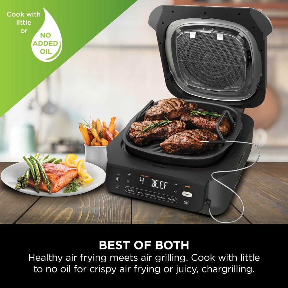 Ninja Foodi 5-in-1 Health Grill & Air Fryer - Black — BambiniJO Jordan
